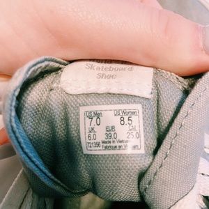 grey high top vans size 7.0 men’s